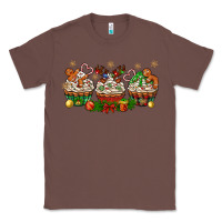 Chestnut christmas cupcake with gingerbreads bbs Classic Tee - BundleAndBundleShop