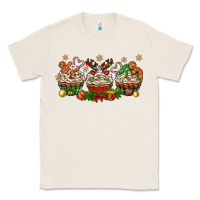 Natural christmas cupcake with gingerbreads bbs Classic Tee - BundleAndBundleShop