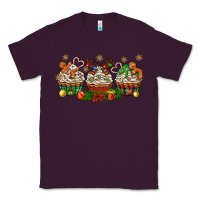 Plum christmas cupcake with gingerbreads bbs Classic Tee - BundleAndBundleShop