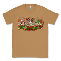 Toasted Coconut christmas cupcake with gingerbreads bbs Classic Tee - BundleAndBundleShop