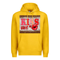 Lemon valentine's day kiss me Premium Hoodie - BarkalooDesign
