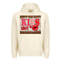 Sandshell valentine's day kiss me Premium Hoodie - BarkalooDesign