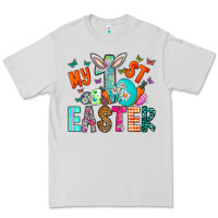 Dove Grey My 1st Easter Premium Tee - CowhideDigitalArt