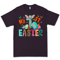 Plum My 1st Easter Premium Tee - CowhideDigitalArt