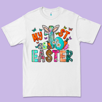 My 1st Easter Premium Tee Designed By Cowhidedigitalart