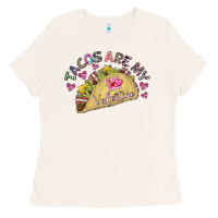 Bone Tacos Are My Valentine Ladies Tee - CowhideDigitalArt