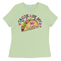 Matcha Tacos Are My Valentine Ladies Tee - CowhideDigitalArt