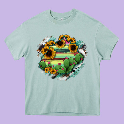 Aguascalientes State Of Mexico Map Heavy Core Tee Designed By Ranaportraitstore