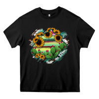 Black Aguascalientes State Of Mexico Map Heavy Core Tee - RanaPortraitStore