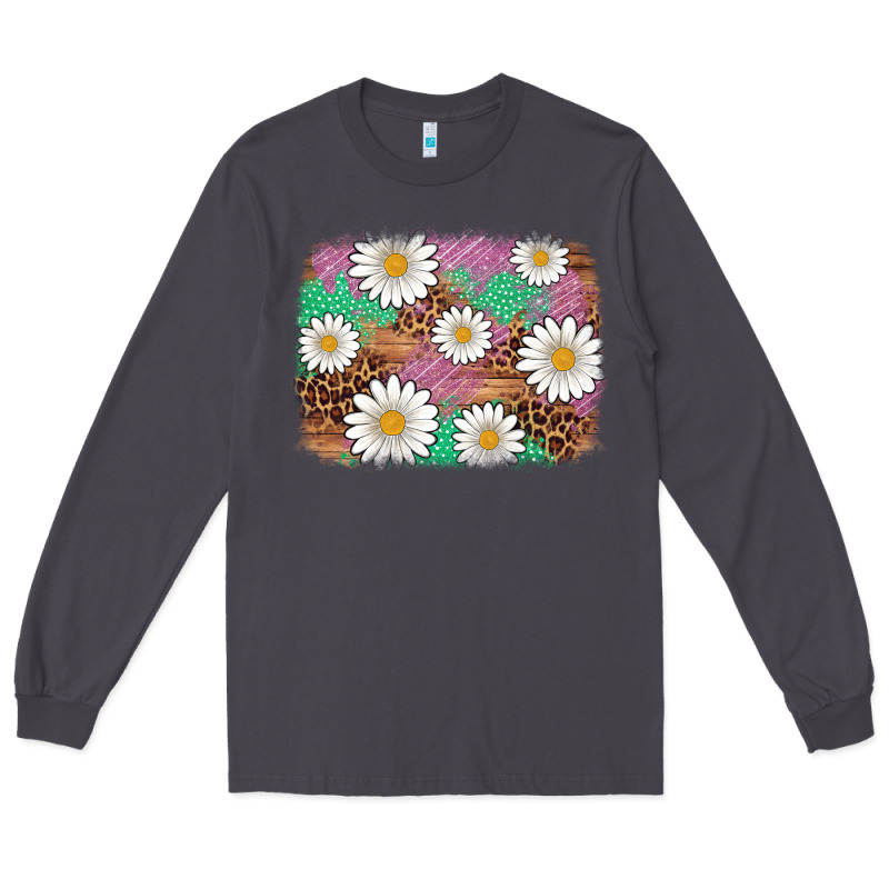 Easter Daisy Background Long Sleeve Tee by Artiststas | Teevron
