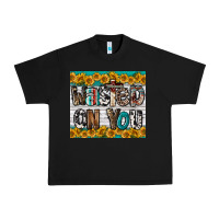 Black Western Wasted On You Urban Heavy Tee - LillyAllenDesigns
