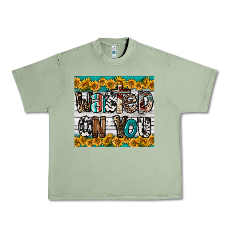 Western Wasted On You Urban Heavy Tee by LillyAllenDesigns | Teevron