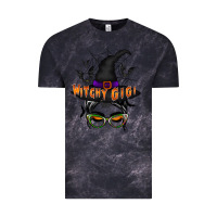 Cloud Black witchy gigi Vintage Tee - RacoonDesign