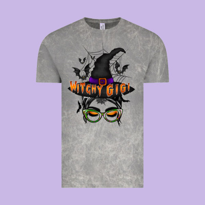 Witchy Gigi Vintage Tee Designed By Racoondesign