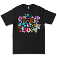 Black Silly Rabbit Easter Is For Jesus Premium Tee - CowhideDigitalArt