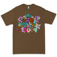Cacao Silly Rabbit Easter Is For Jesus Premium Tee - CowhideDigitalArt