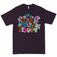 Plum Silly Rabbit Easter Is For Jesus Premium Tee - CowhideDigitalArt