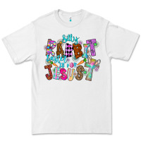 White Silly Rabbit Easter Is For Jesus Premium Tee - CowhideDigitalArt