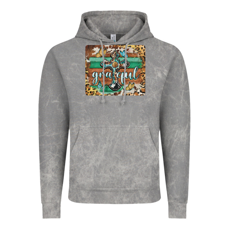 Grateful Cross Vintage Hoodie by BarkalooDesign | Teevron