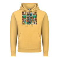 Vintage Mustard grateful cross Vintage Hoodie - BarkalooDesign