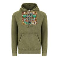 Vintage Olive grateful cross Vintage Hoodie - BarkalooDesign