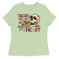 Matcha Tacos Never Broke My Heart Ladies Tee - CowhideDigitalArt