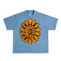 Pebble Blue orange gemstone Urban Heavy Tee - RanaPortraitStore