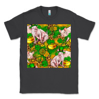 Smoke St. Patrick's Day Pig And Candy Pot Of Gold Classic Tee - FaDigitalArtStudio