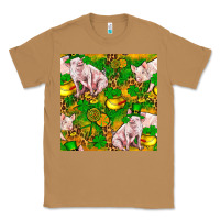 St. Patrick's Day Pig And Candy Pot Of Gold Classic Tee | Teevron