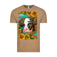 Vintage Coffee Cute Baby Calf Vintage Tee - LillyAllenDesigns