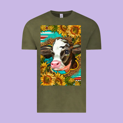 Cute Baby Calf Vintage Tee Designed By Lillyallendesigns