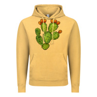 Vintage Mustard cactus Vintage Hoodie - BarkalooDesign