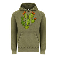 Vintage Olive cactus Vintage Hoodie - BarkalooDesign