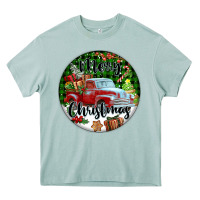 Arona Merry Christmas Truck Heavy Core Tee - FaDigitalArtStudio