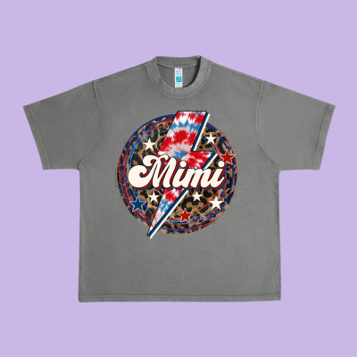 Western Mimi Patriotic Urban Heavy Tee Designed By Lillyallendesigns