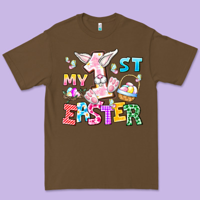 My 1st Easter Premium Tee Designed By Cowhidedigitalart