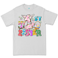 Dove Grey My 1st Easter Premium Tee - CowhideDigitalArt
