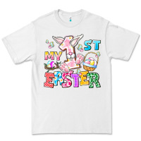 White My 1st Easter Premium Tee - CowhideDigitalArt