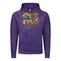 Cloud Purple god is love cross Vintage Hoodie - BarkalooDesign