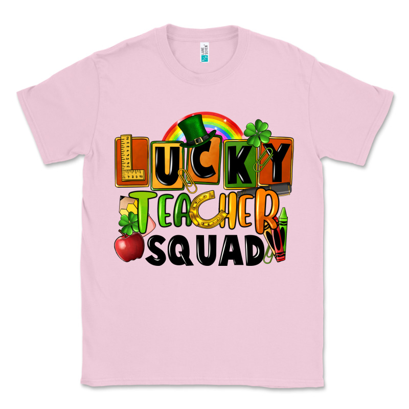 Lucky Teacher Squad Classic Tee by FaDigitalArtStudio | Teevron