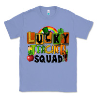 Colony Blue lucky teacher squad Classic Tee - FaDigitalArtStudio