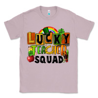Lilac lucky teacher squad Classic Tee - FaDigitalArtStudio