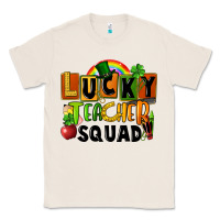 Natural lucky teacher squad Classic Tee - FaDigitalArtStudio