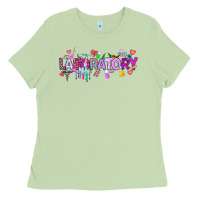 Matcha Valentine Laboratory Ladies Tee - CowhideDigitalArt