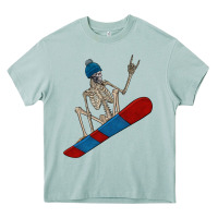 Arona skeleton snowboard Heavy Core Tee - FaDigitalArtStudio