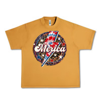 Peanut Butter Western Merica Patriotic Urban Heavy Tee - LillyAllenDesigns