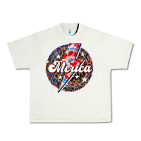Pistachio Western Merica Patriotic Urban Heavy Tee - LillyAllenDesigns