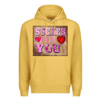 Antique Gold valentine's day sucker for you Premium Hoodie - BarkalooDesign