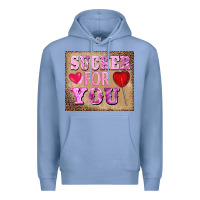 Colony Blue valentine's day sucker for you Premium Hoodie - BarkalooDesign