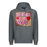 Rock valentine's day sucker for you Premium Hoodie - BarkalooDesign